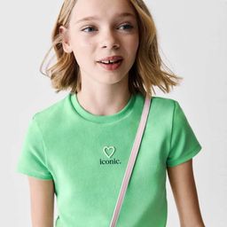 Marks & Spencer Girls Raw Edge T-shirt-image-15