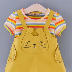 LULU & SKY Pinafore Dress-image-78