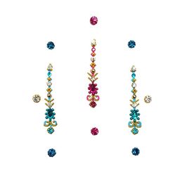 Comet Busters Set of 3 Handcrafted Reusable Traditional Designer Bindis - 016 image 2