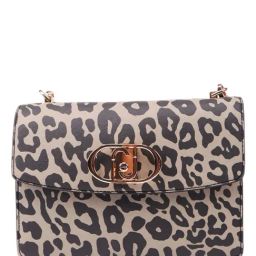 LIU JO Macula Animal Effect Medium Cross Body Bag-image-6