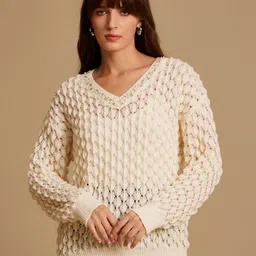 Kazo Women Chevron Pullover-image-79