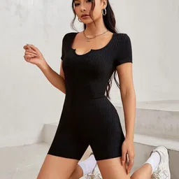 StyleCast Women Short Sleeves Playsuit-34