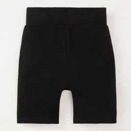 Edheads Kids Black Cotton Regular Fit Shorts-image-90