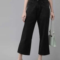 Van Heusen Black Cotton Mid Rise Jeans-image-14