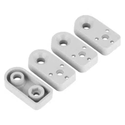 RS PRO ABS Mounting Bracket for Use with Hermetic Enclosures, 40 x 20 x 8mm Model No 2006739-43