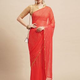 Anouk Rustic Floral Embellished Saree-40