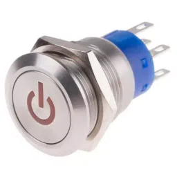 RS PRO Push Button Switch Momentary Panel Mount 19 mm Cutout, 1115830-image-101