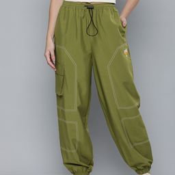 Puma Women Relaxed Straight Fit High Rise Joggers Trousers-image-13