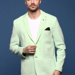 SHOWOFF Men Slim Fit Single Breasted Casual Blazers-image-43
