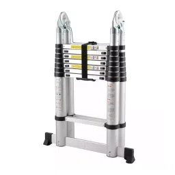 Generic 2 x 9 Steps 5.6 Mtr Aluminium Double Telescopic Ladder DLT709B-17