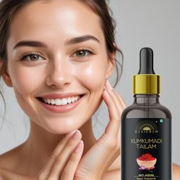 Desi Crew Set Of 4 Anti Aging Kumkumadi Tailam- 30 ml Each image 3