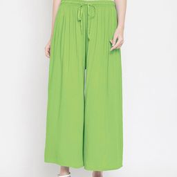 Castle Lifestyle Women Flared Ethnic Palazzos-32