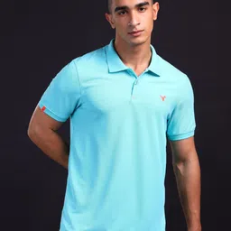 Technosport Men Polo Collar Anti Static Slim Fit T-shirt-image-49