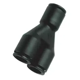 Parker 4 mm (O.D) Technical Polymer Y Female Push-In Fittings, 3140 04 00 (Pack of 10)-4