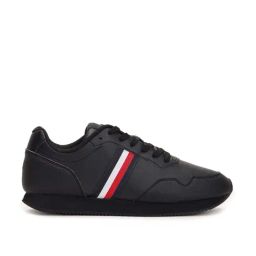 Tommy Hilfiger Men's Triple Black Casual Sneakers-image-37