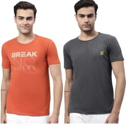 Vimal Jonney Multi Cotton Regular Fit Printed T-Shirt-picture-21