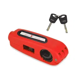 AllExtreme EXBAL1R ‎SS Anti Theft Handlebar Lock for Bike, Scooter, Moped Atv, Throttle Brake Red-25