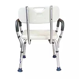 LiveEquip 4-In-1 Bath Chair With Back & Armrests-36