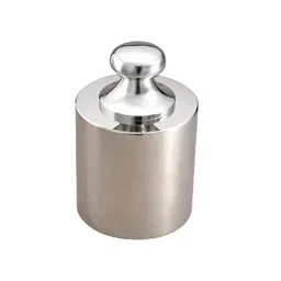 AS ONE Cylindrical Weight 1 Kg Austenitic Non-Magnetic Stainless Steel, M1CSB-1KA-17