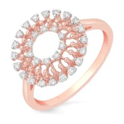 Malabar Gold and Diamonds 18k Gold Cocktail Ring for Women-picture-13