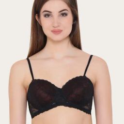 Clovia Black Balconette Bra-image-22
