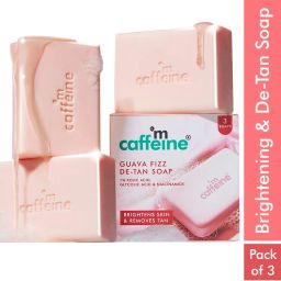 MCaffeine Brightening Tangy Guava Syndet Perfume Bar Tan Removal Soap-picture-32