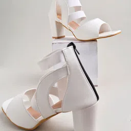 Stylestry Striped Block Sandals-17