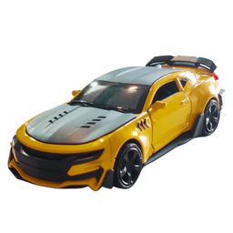 PLUSPOINT Exclusive Alloy Metal Pull Back Die-cast Car Scale Model with Sound Light Mini Auto Toy for Kids (Camaro)-24