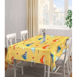 Arrabi TC Cotton Blend 6 Seater Table Cover Artc - Multicolor-28