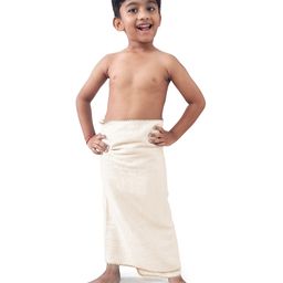 Mumma's Touch Organic Bamboo Kids Bath Towel - Yellow - Pack of 1-image-65