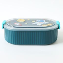 ZOE Leak Proof And Freezer Safe Space Print Lunch Box - Blue-image-94