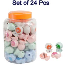 Asera Space Theme Pencil Sharpener/Cartoon Sharpener for Boys and Girls Stationary for Kids/B'Day Return Gifts (Set of 24 Pcs)-12