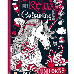 My Relax Unicorns Colouring Book Unicorns Themed Coloring Activity Book for Kids Fun and Creative - Language-English-23