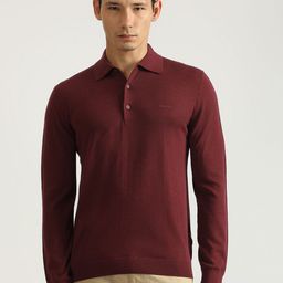 GANT Men Burgundy Sweaters-image-44