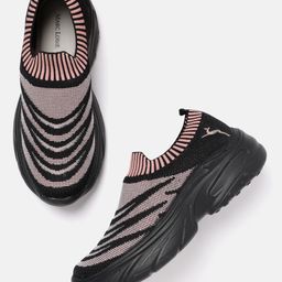 Marc Loire Women Woven Design Slip-On Sneakers-image-81