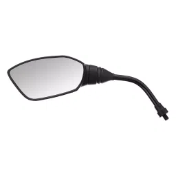 Uno Minda Shatterproof Glass Rear View Mirror - Left Hand for TVS Apache, Apache 160 RTR (RV-2009L) image 2
