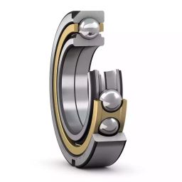 SKF Imported Single Row Angular Contact Ball Bearing, Inner Dia 30 mm, Outer Dia 72 mm, Width 19 mm, 7306BEP image 1