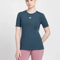 adidas Teal Blue Training T-Shirt-picture-31