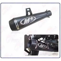 RA Accessories Black M4 with Mesh Silencer Exhaust for Suzuki Intruder M1800-image-20