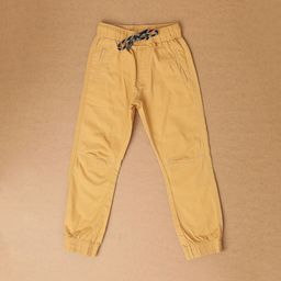 V-Mart Boys Solid Mid-Rise Regular Fit Joggers Trousers-image-96