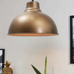 Homesake Golden Metal Nautical Barn Retro Chandelier Inverted Pendant Light-image-50