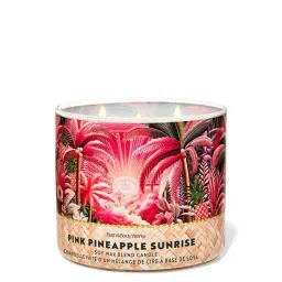 Bath & Body Works Pink Pineapple Sunrise 3-Wick Candle-picture-44