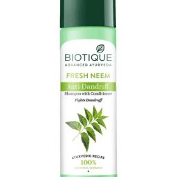BIOTIQUE Fresh Neem Anti Dandruff Shampoo with Conditioner - 120 ml-image-85
