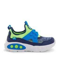 Skechers Boys SKECH POPS Navy Lime Casual Party Wear-image-62