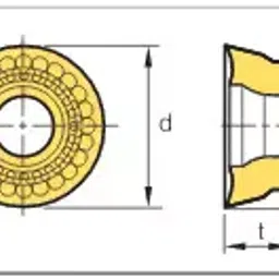KOERLOY Milling Insert RDKT1204M0-MM Grade PC5300-image-56