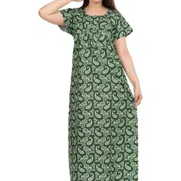 AAKARSHANA CREATION Women Printed Cotton Nightdress-picture-23