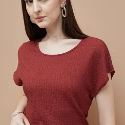 CODE by Lifestyle Women Extended Sleeves Regular Top-image-2