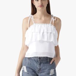 DODO & MOA White Regular Fit Top-picture-39
