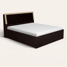 Godrej Interio Upmods Stash Engineered Wood Queen Box Bed - Cinnamon & Ebony, Knock Down-image-22