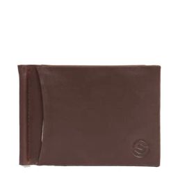 Scharf Brooklyn Brown Leather Solid Rfid Money Clip Wallet-14